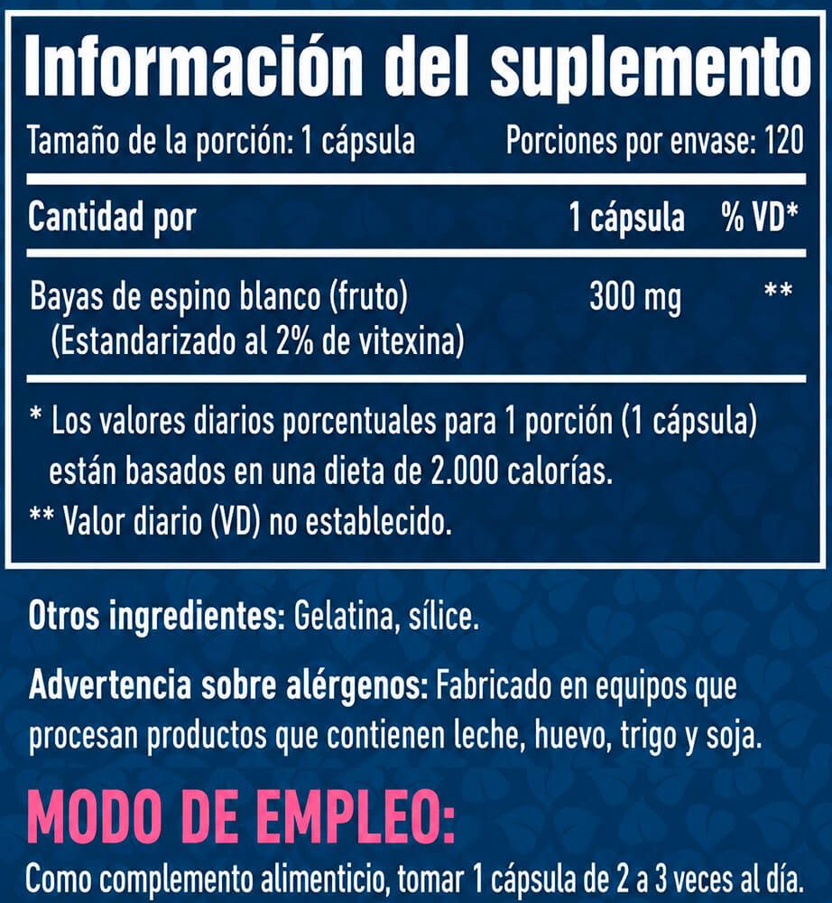 Información nutricional
