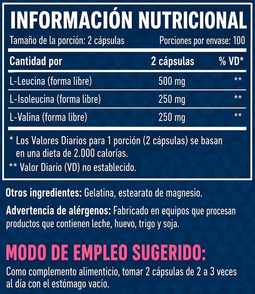 Información nutricional