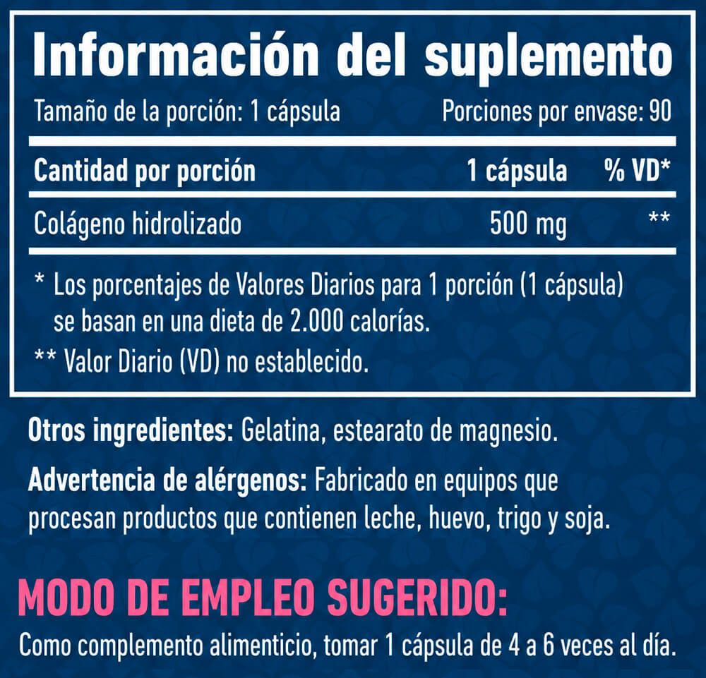 Información nutricional