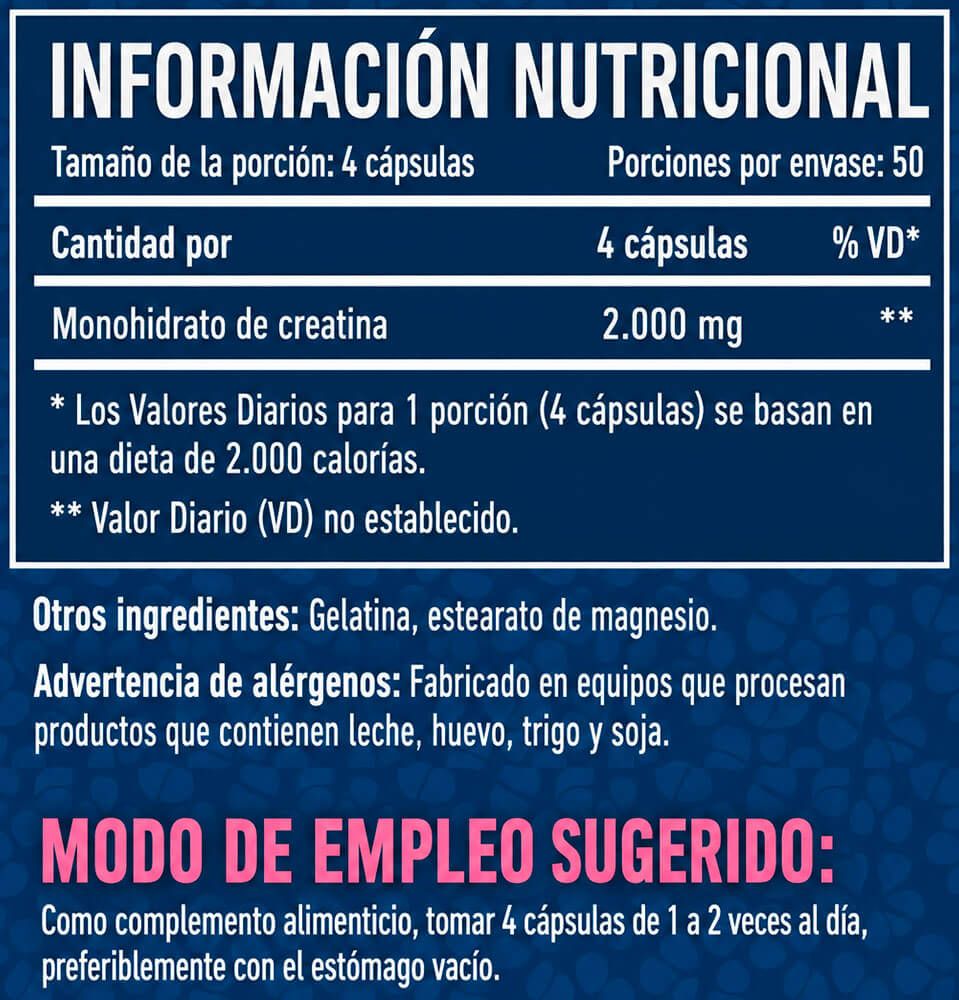Información nutricional