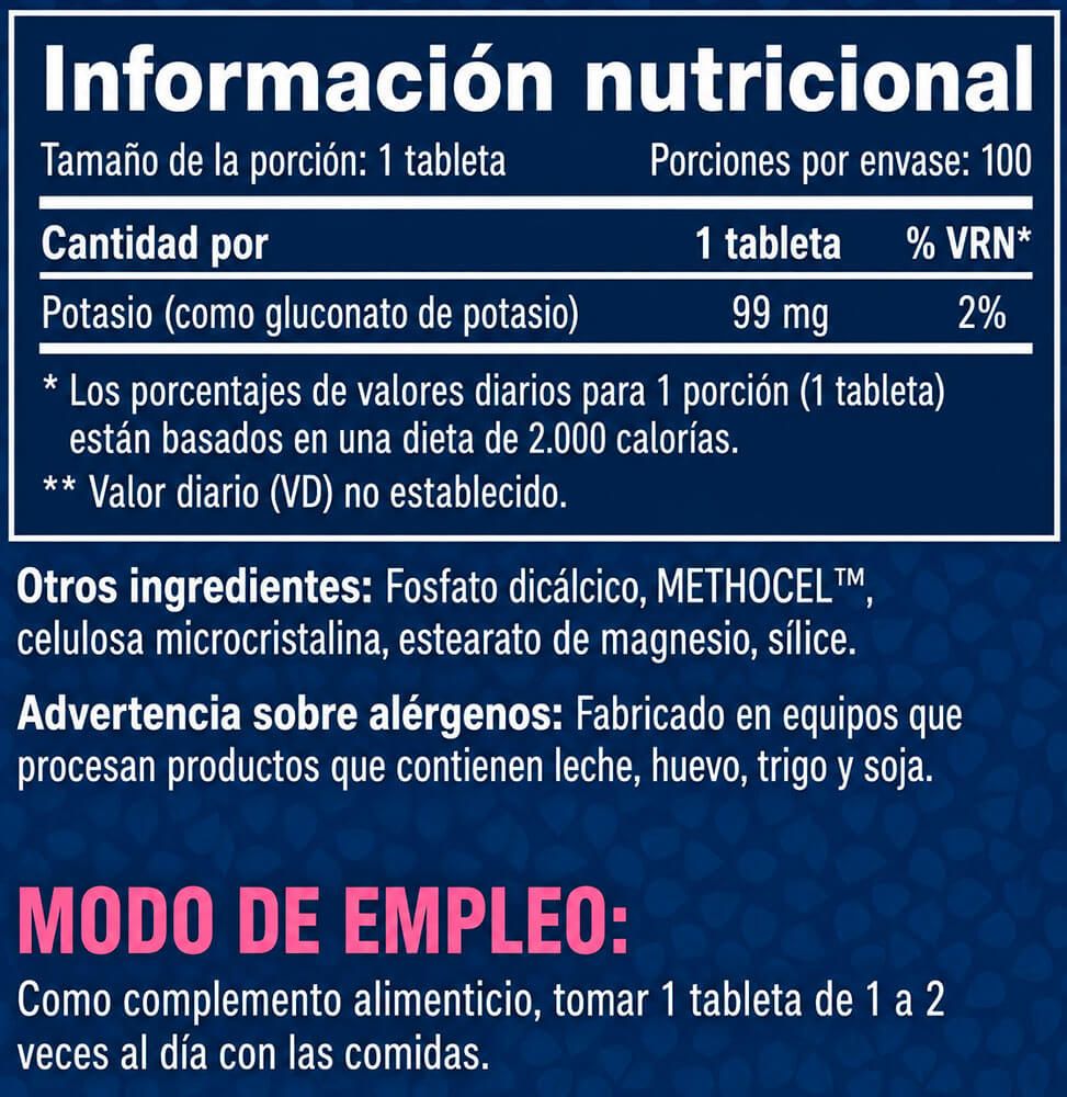 Información nutricional