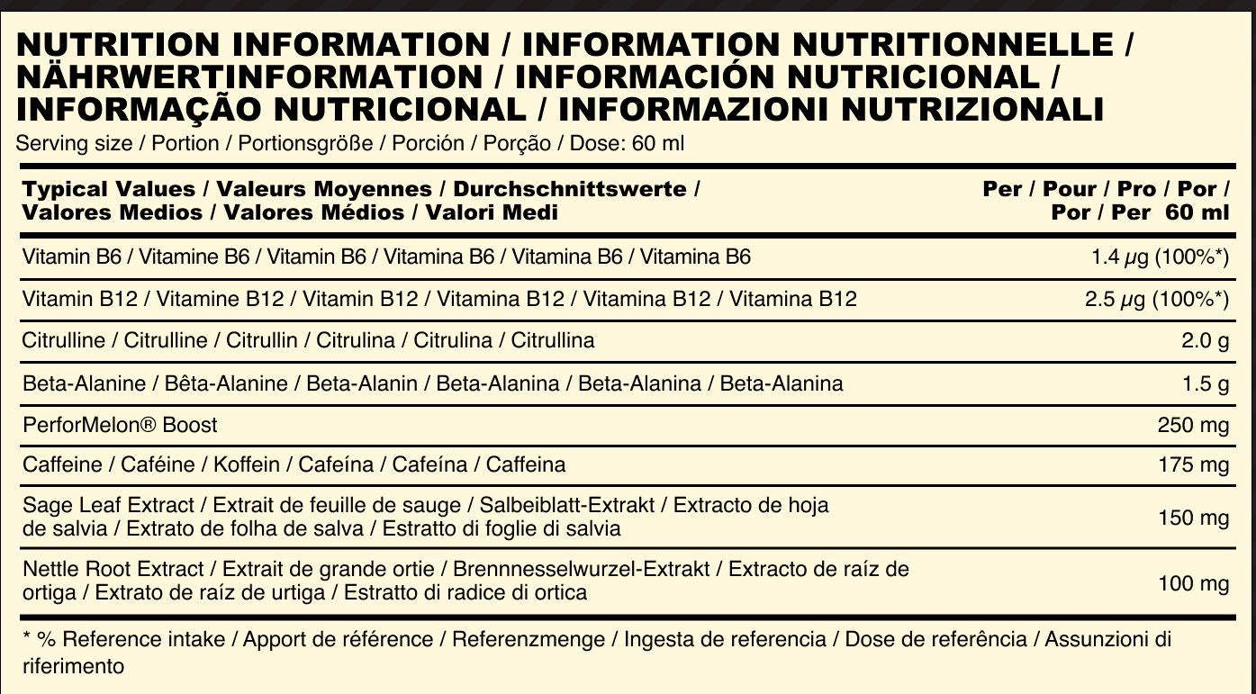 Información nutricional