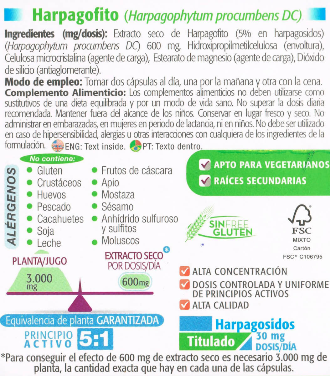 Información nutricional