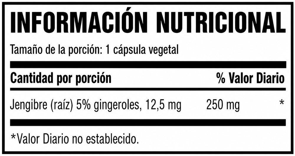 Información nutricional