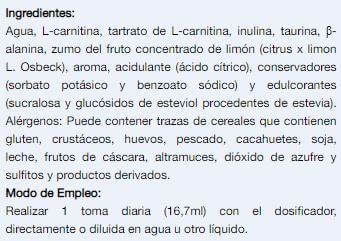 Información nutricional