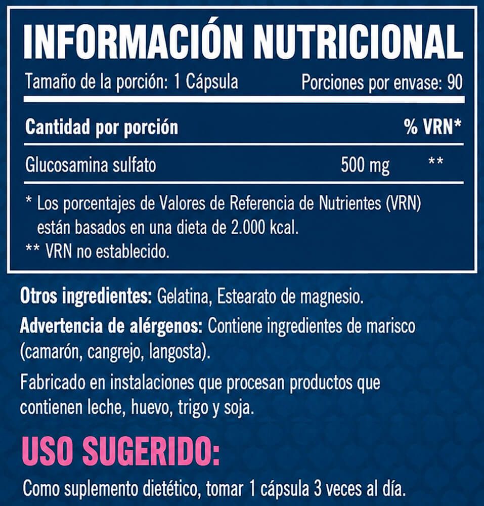 Información nutricional